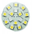 G4 LED Bulb, back pins, Bi-Color (switchable), 12 volt - 24 Volt (10-30vdc), RED - WARM White, 160 lumens