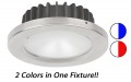 Portland PowerLED Bi-Color Brushed Stainless Finish